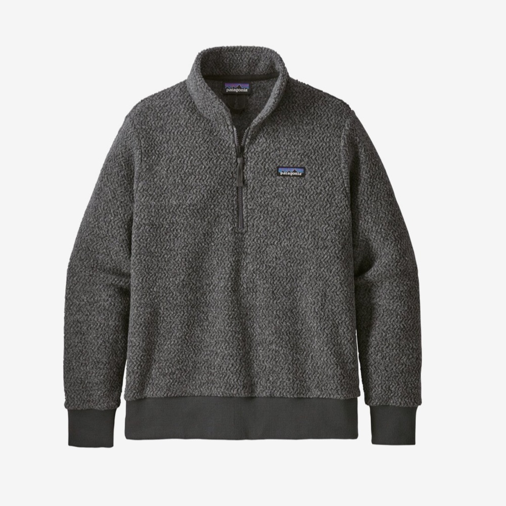 Patagonia Woolyester Fleece Pullover in Forge Grey